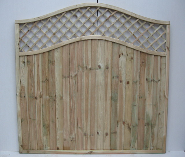 Royal closeboard with trellis