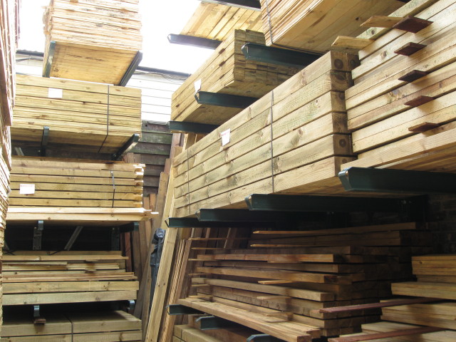 Fencing  materials from our Mortlake yard