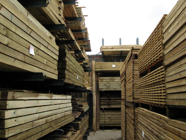 Stock fencing  materials from our Mortlake yard