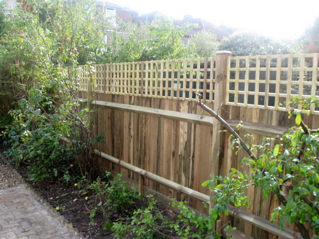Closeboard with trellis