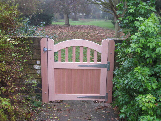 Meranti Tounge and Groove gate