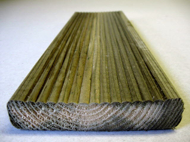 Softwood decking 100x19