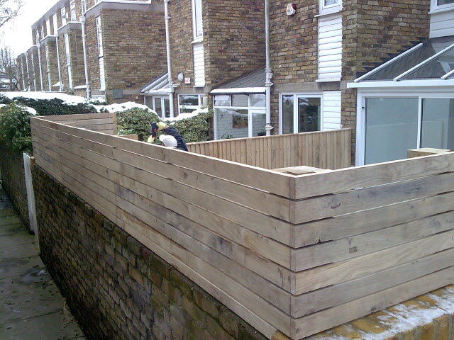 Hardwood latteral Trellis 